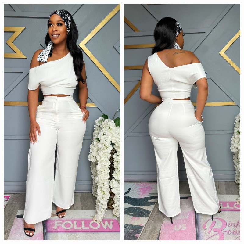 White 2 piece set